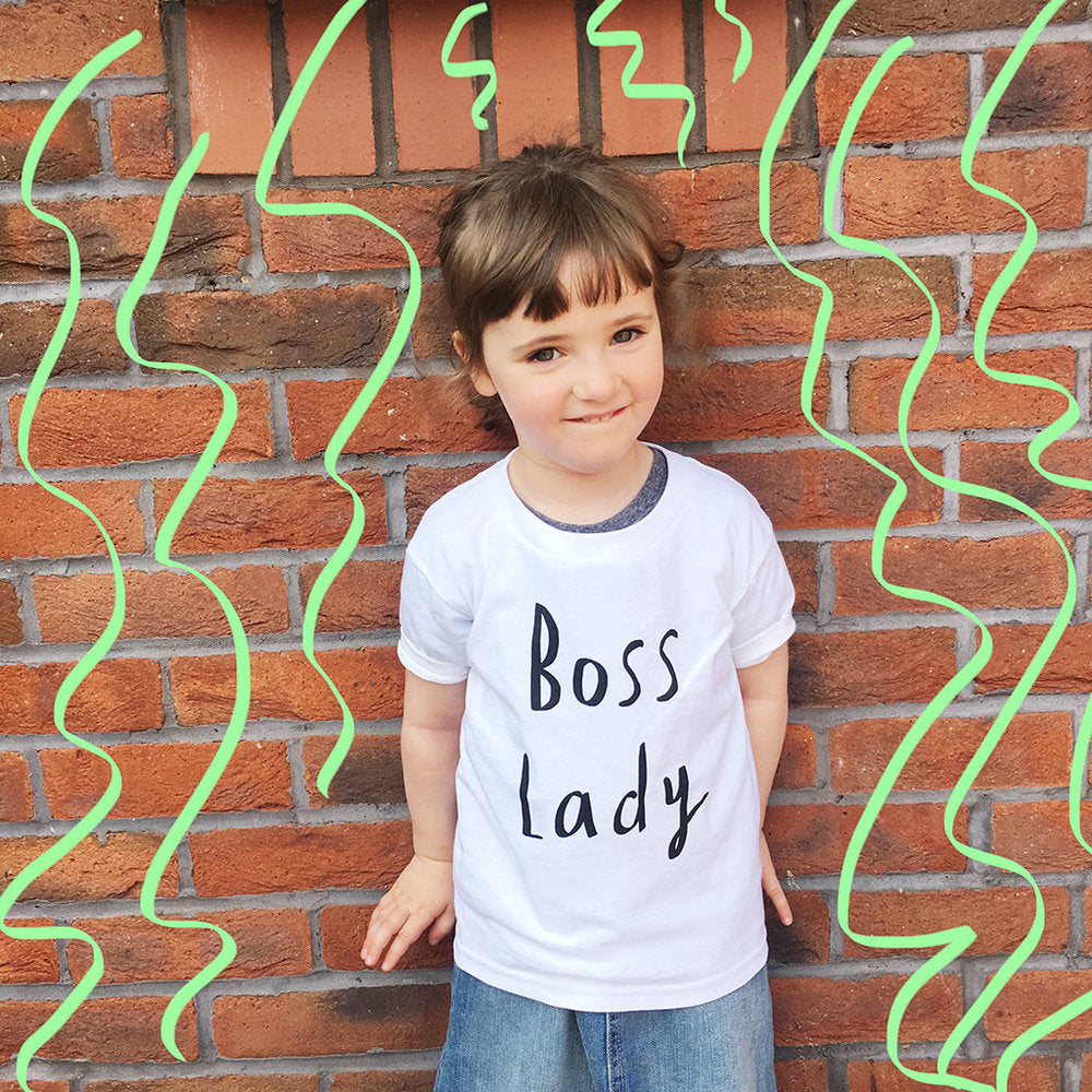 Mini BOSS LADY tee