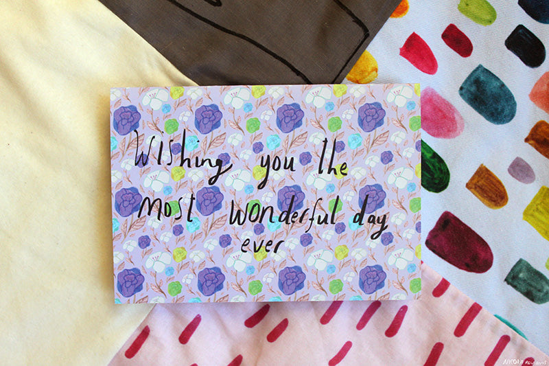 Wonderful Day card