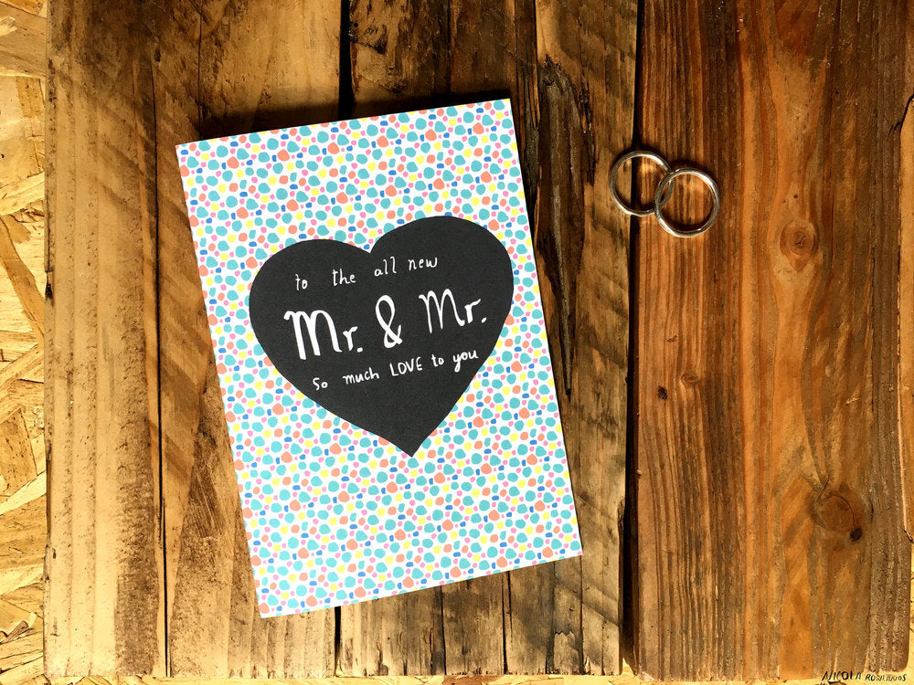 Mr & Mr card