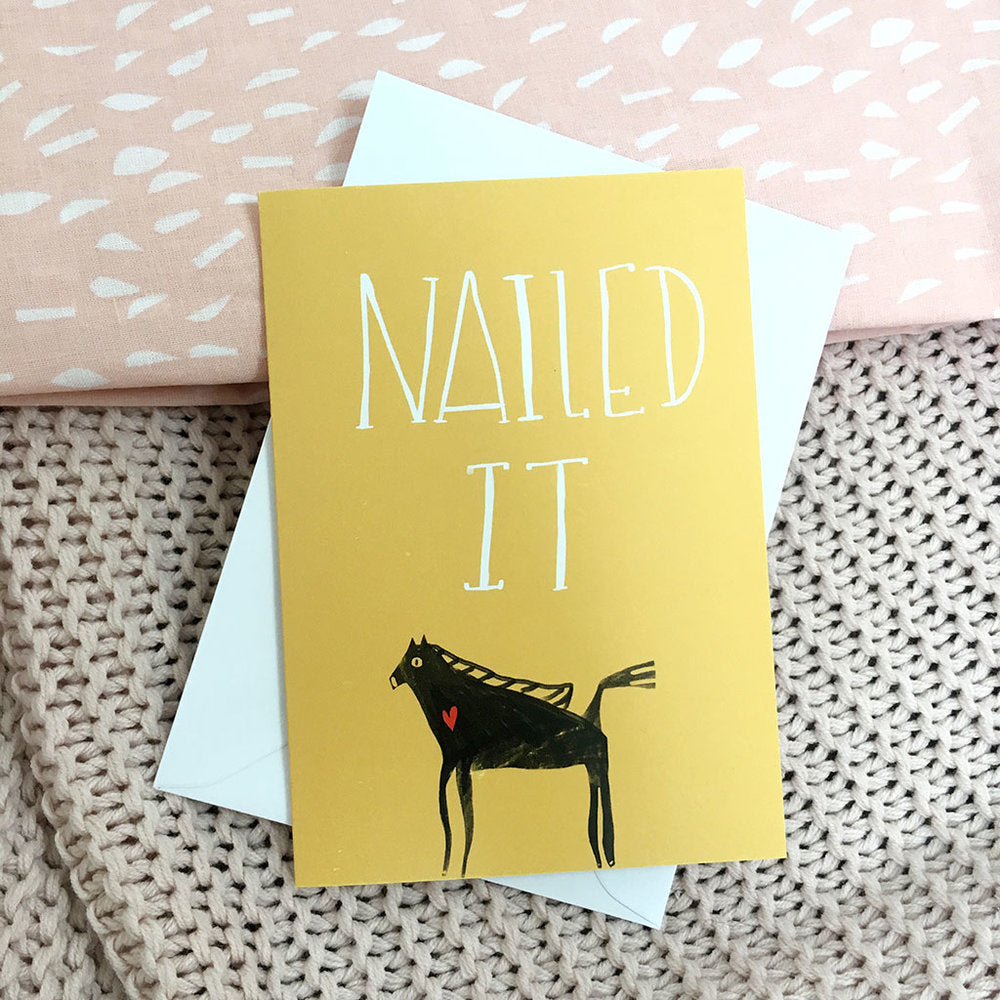 NAILED IT card