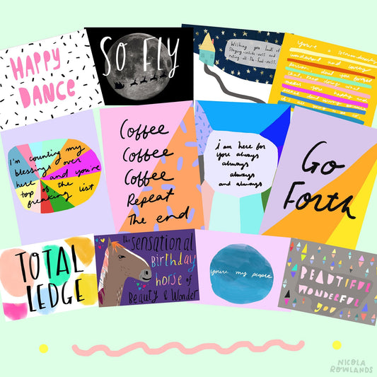 Greeting card lucky dip pack!