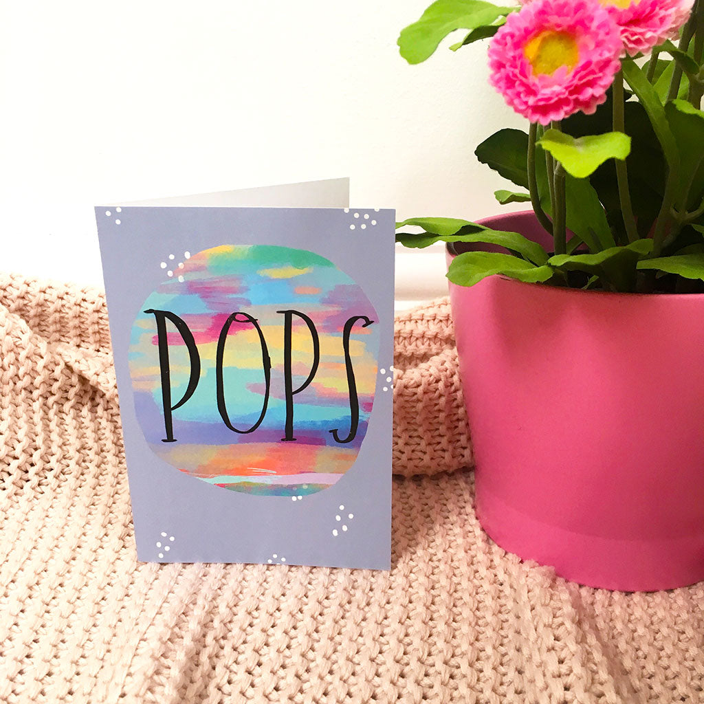 Pops Card