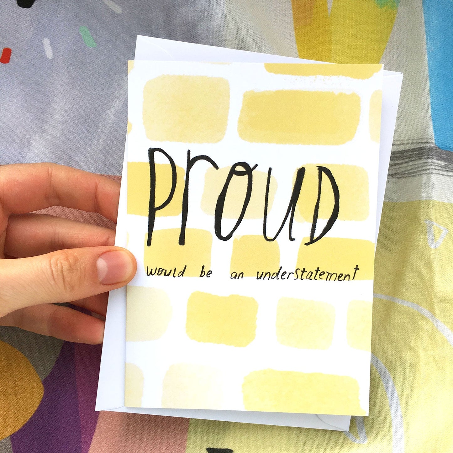 PROUD would be an understatement card