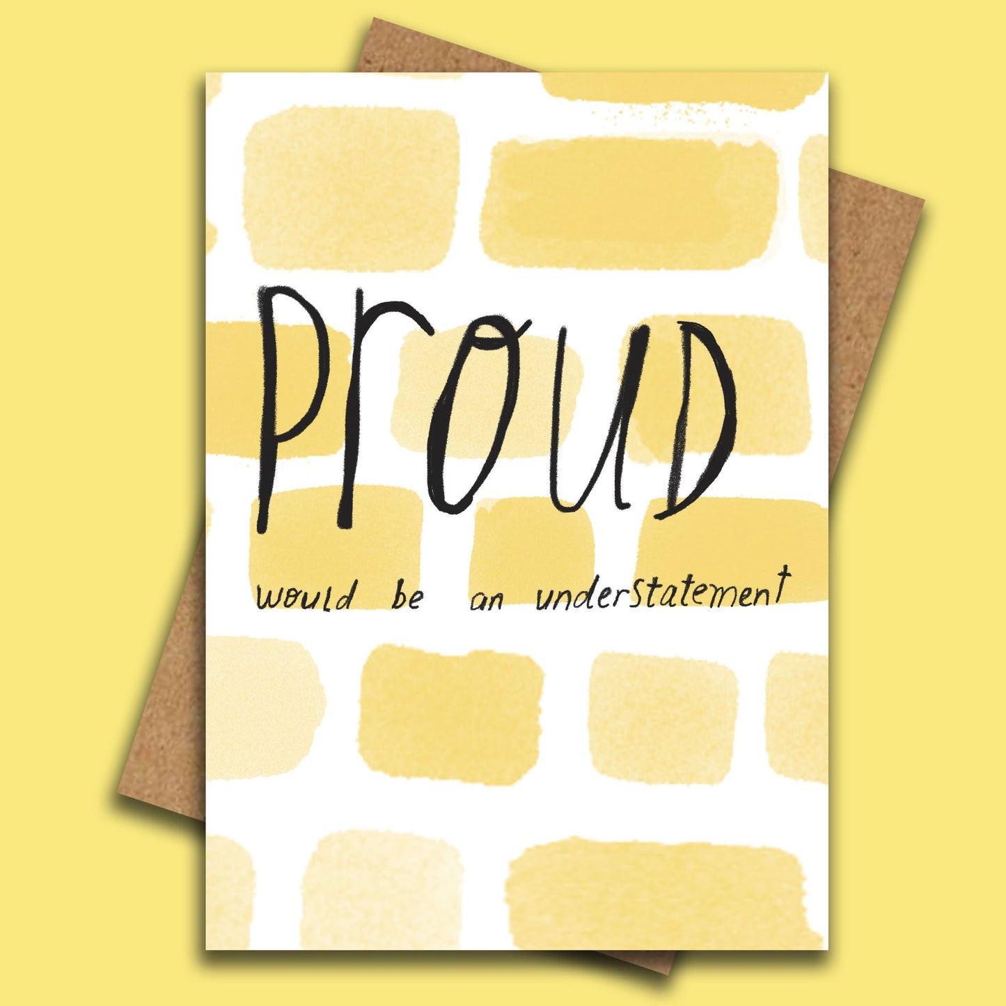 PROUD would be an understatement card