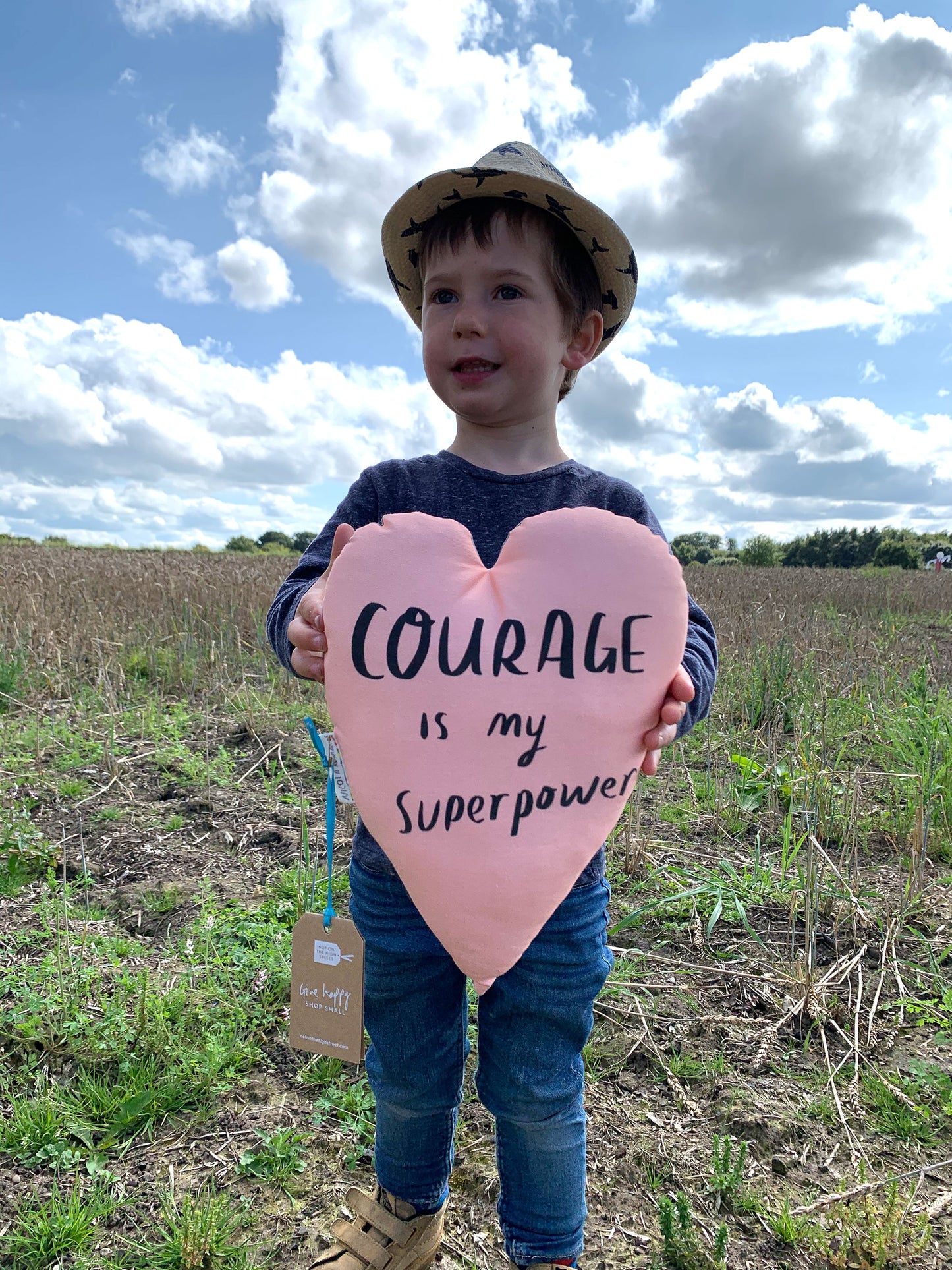 Courage Heart Plushie