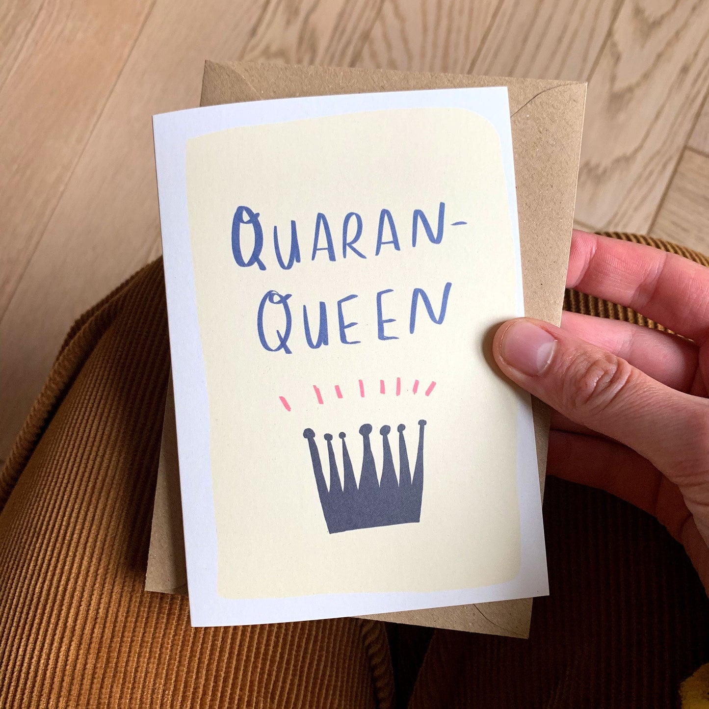 QUARAN-QUEEN card TILLY HOBBS & CO x NR Collab