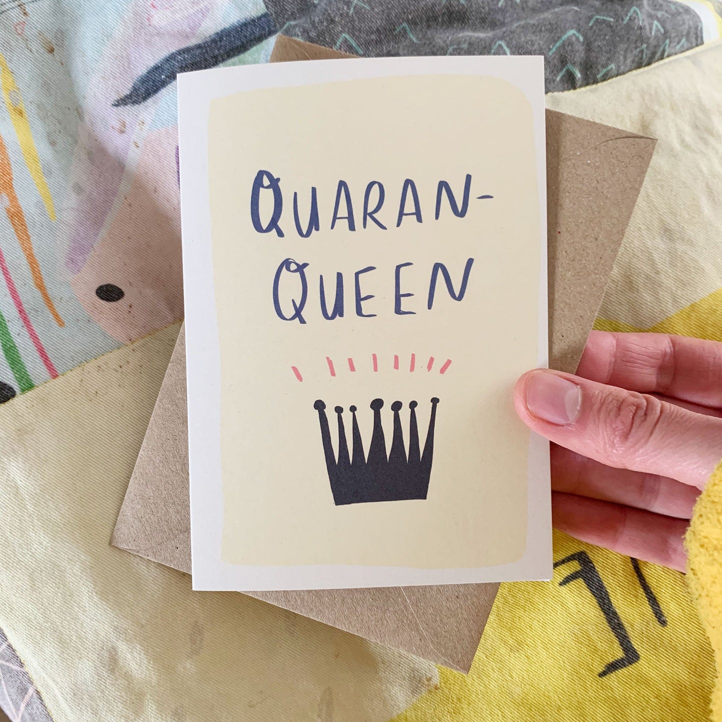 QUARAN-QUEEN card TILLY HOBBS & CO x NR Collab