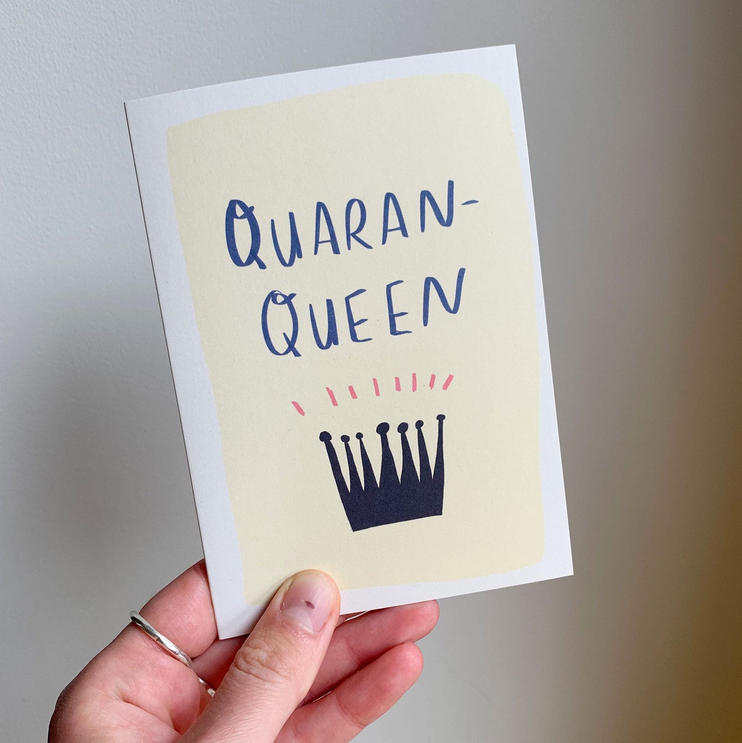 QUARAN-QUEEN card TILLY HOBBS & CO x NR Collab