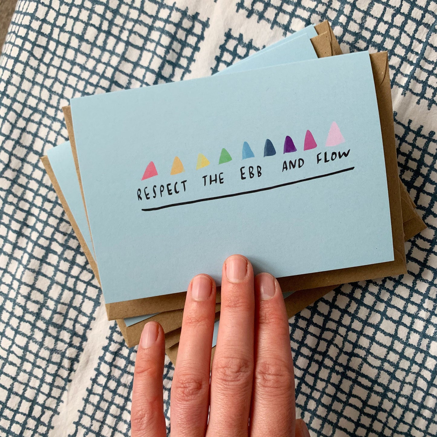 Respect the Ebb and Flow card