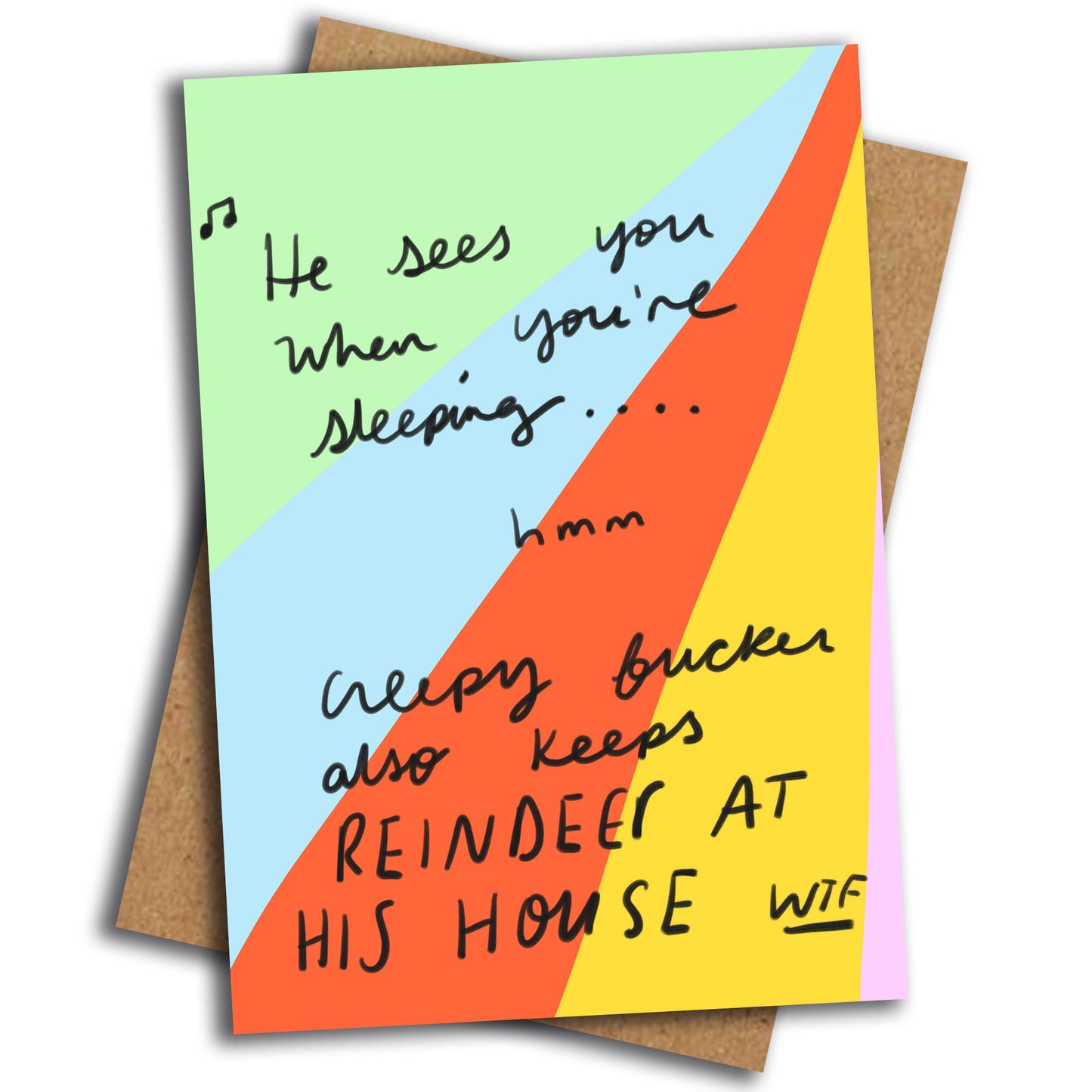 Sees you christmas card