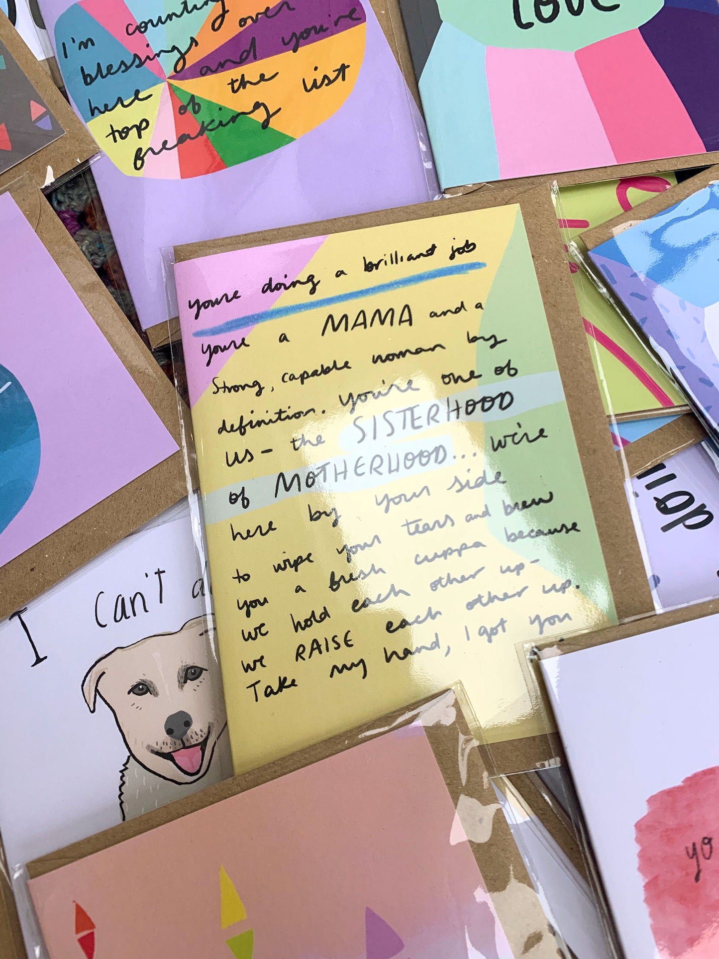 Sisterhood of Motherhood card