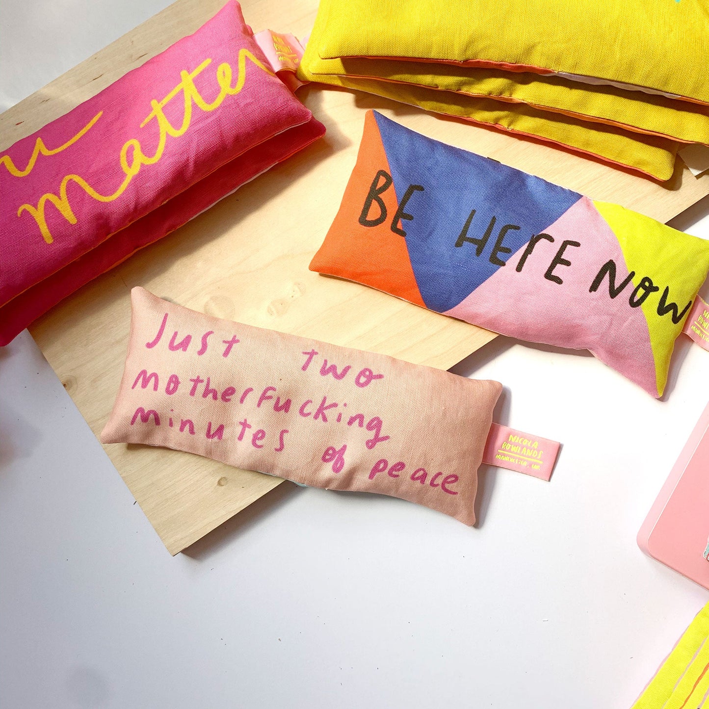 Handmade Lavender Bag: not listening, unfortunately