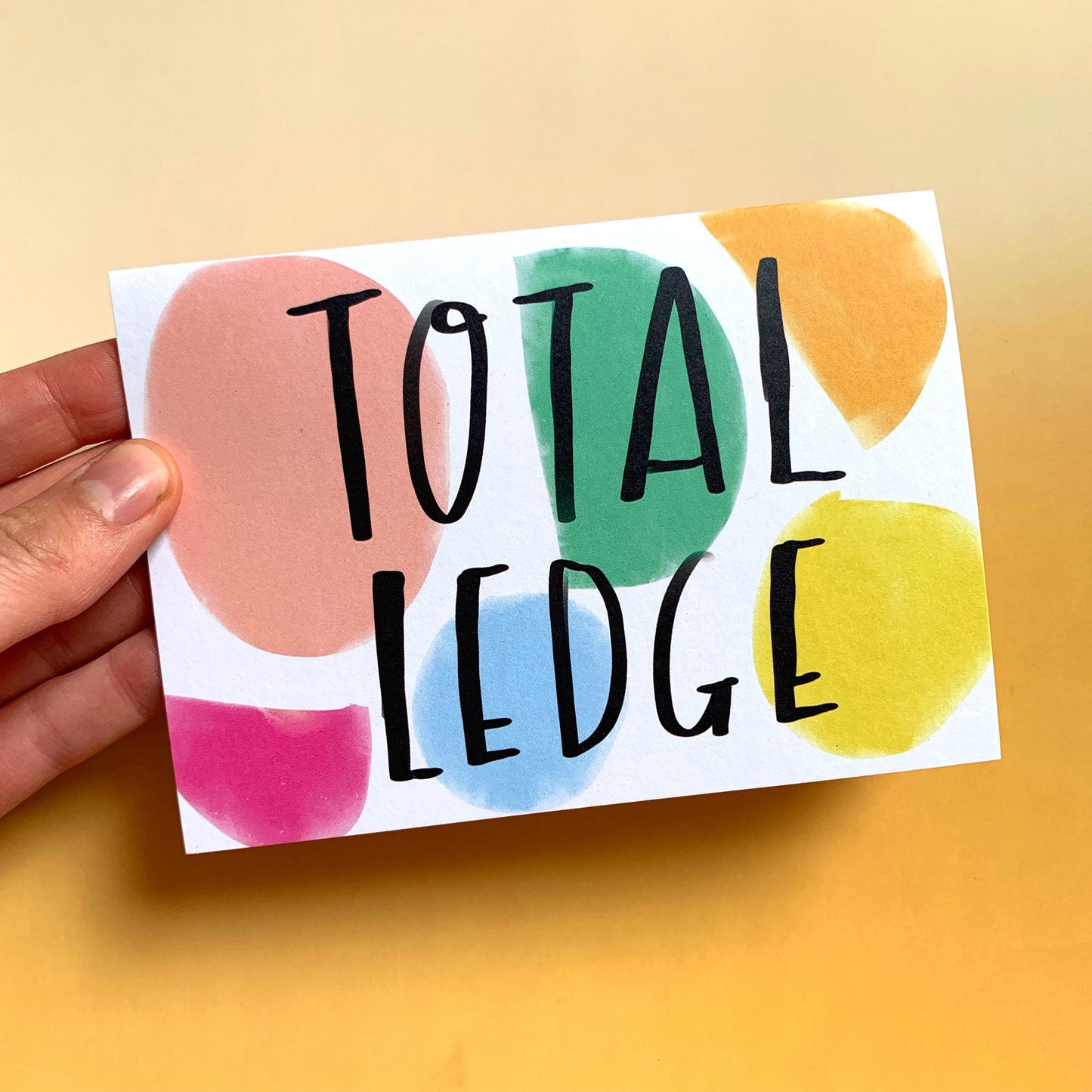 TOTAL LEDGE card