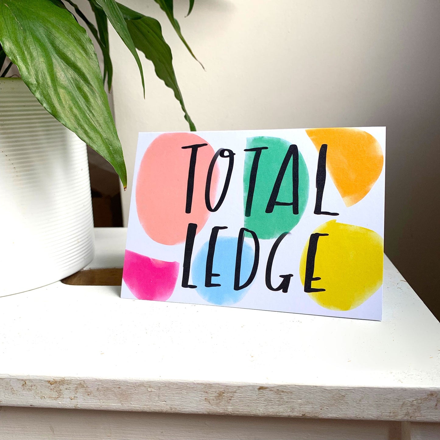 TOTAL LEDGE card