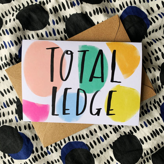 TOTAL LEDGE card