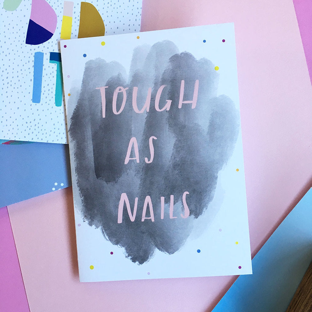 TOUGH AS NAILS card