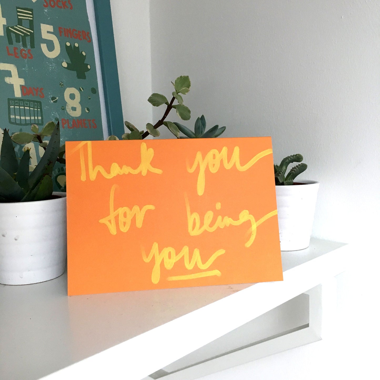 Thank you for being you card