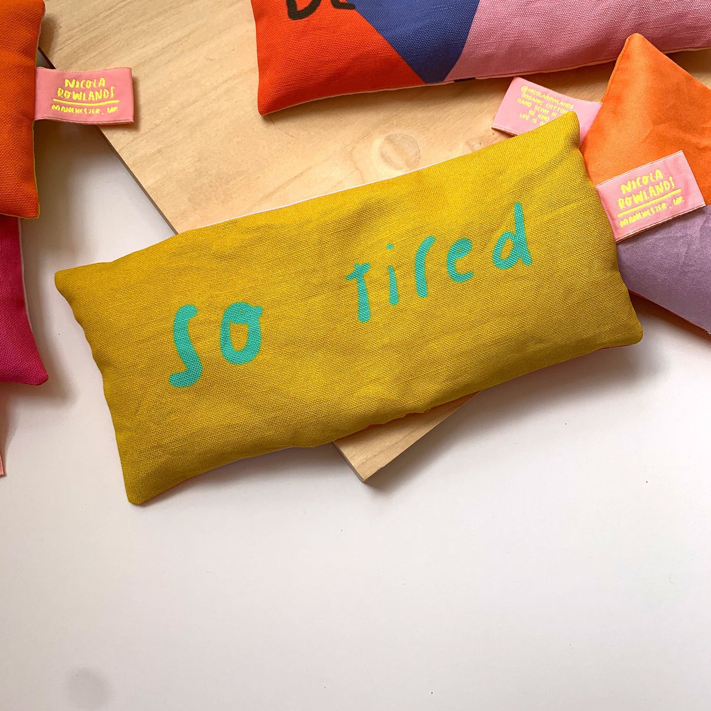 Handmade Lavender Bag: SO TIRED