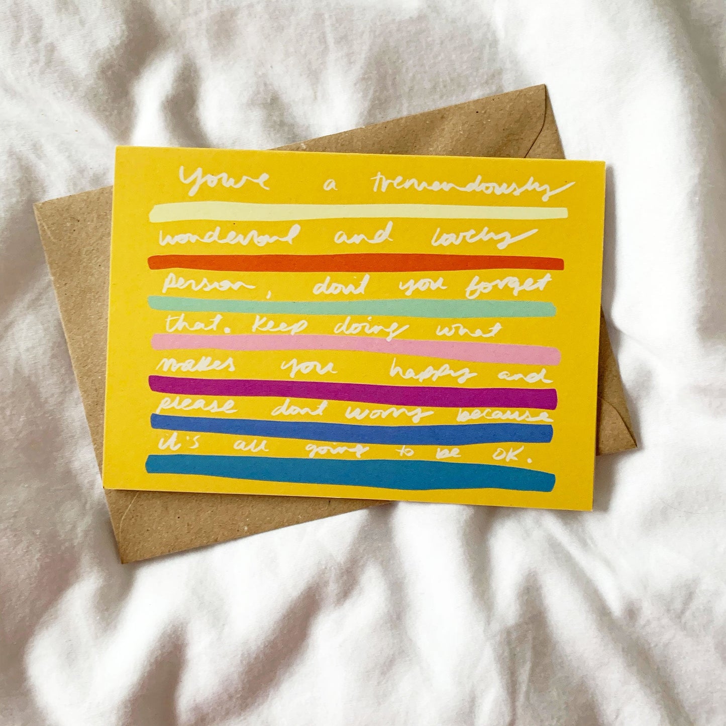 Tremendously Lovely card