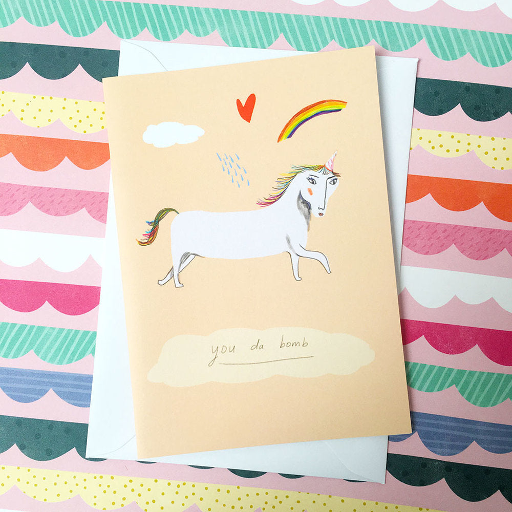 You da bomb greeting card cc64