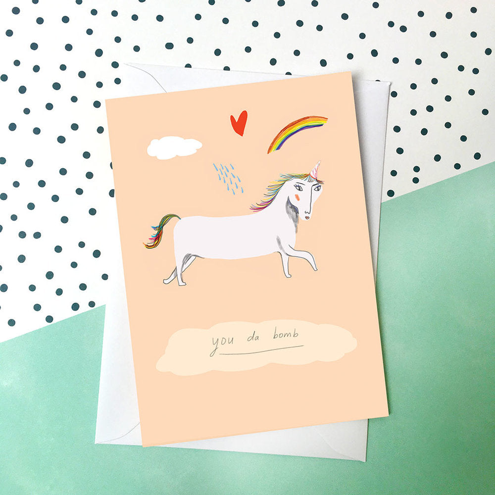 You da bomb greeting card cc64
