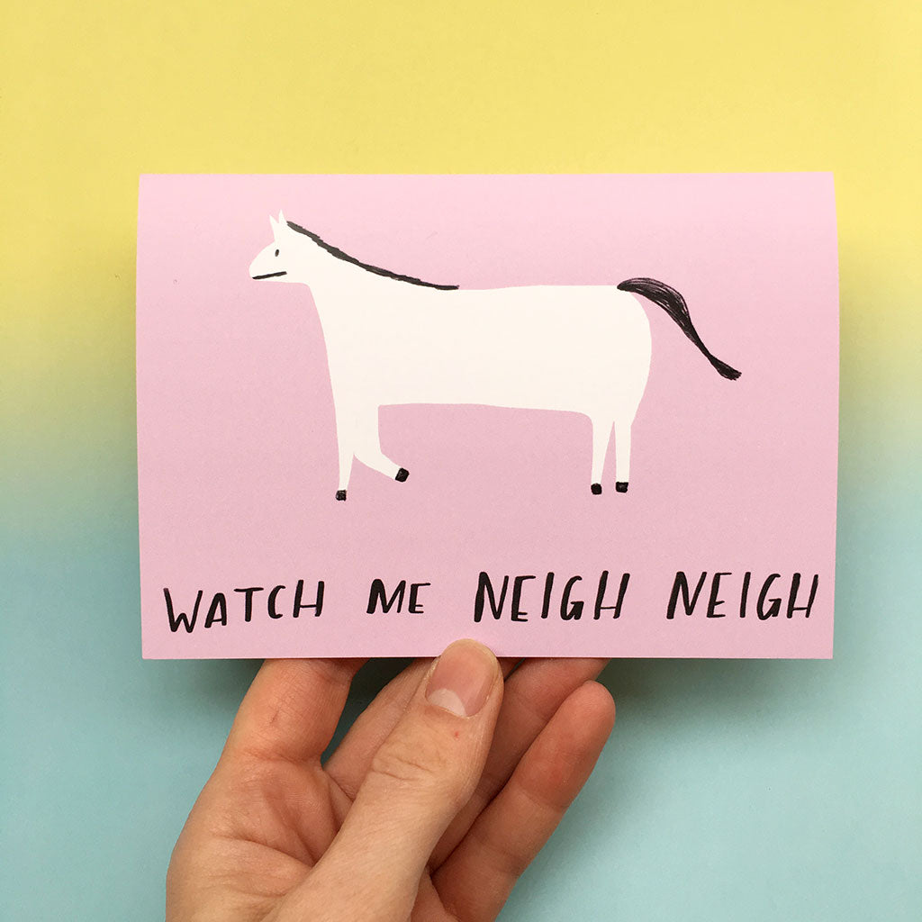 Neigh Neigh card