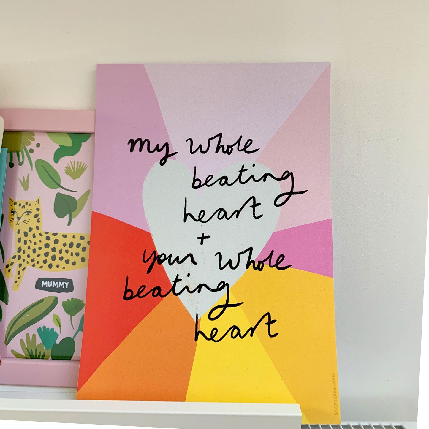 Whole Beating Heart a4 print