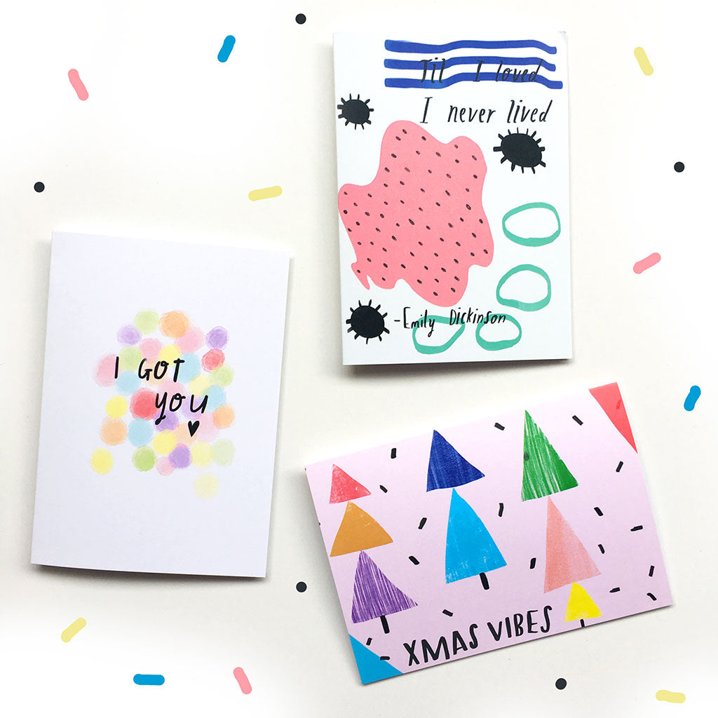 XMAS VIBES card