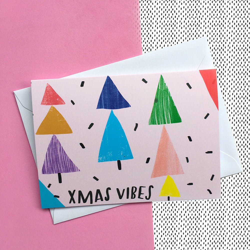 XMAS VIBES card