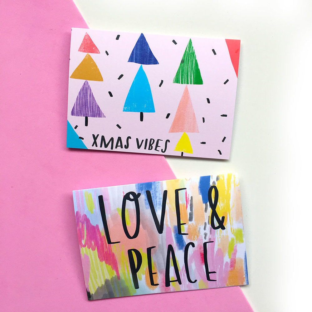 XMAS VIBES card