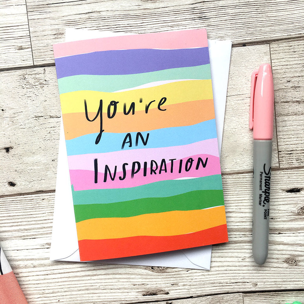 You're an inspiration card