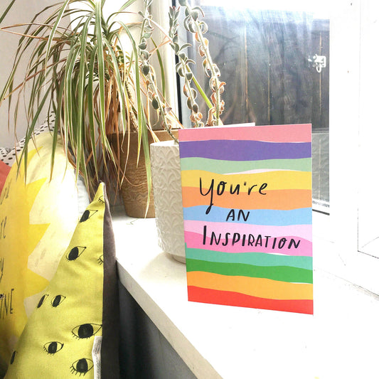 You're an inspiration card