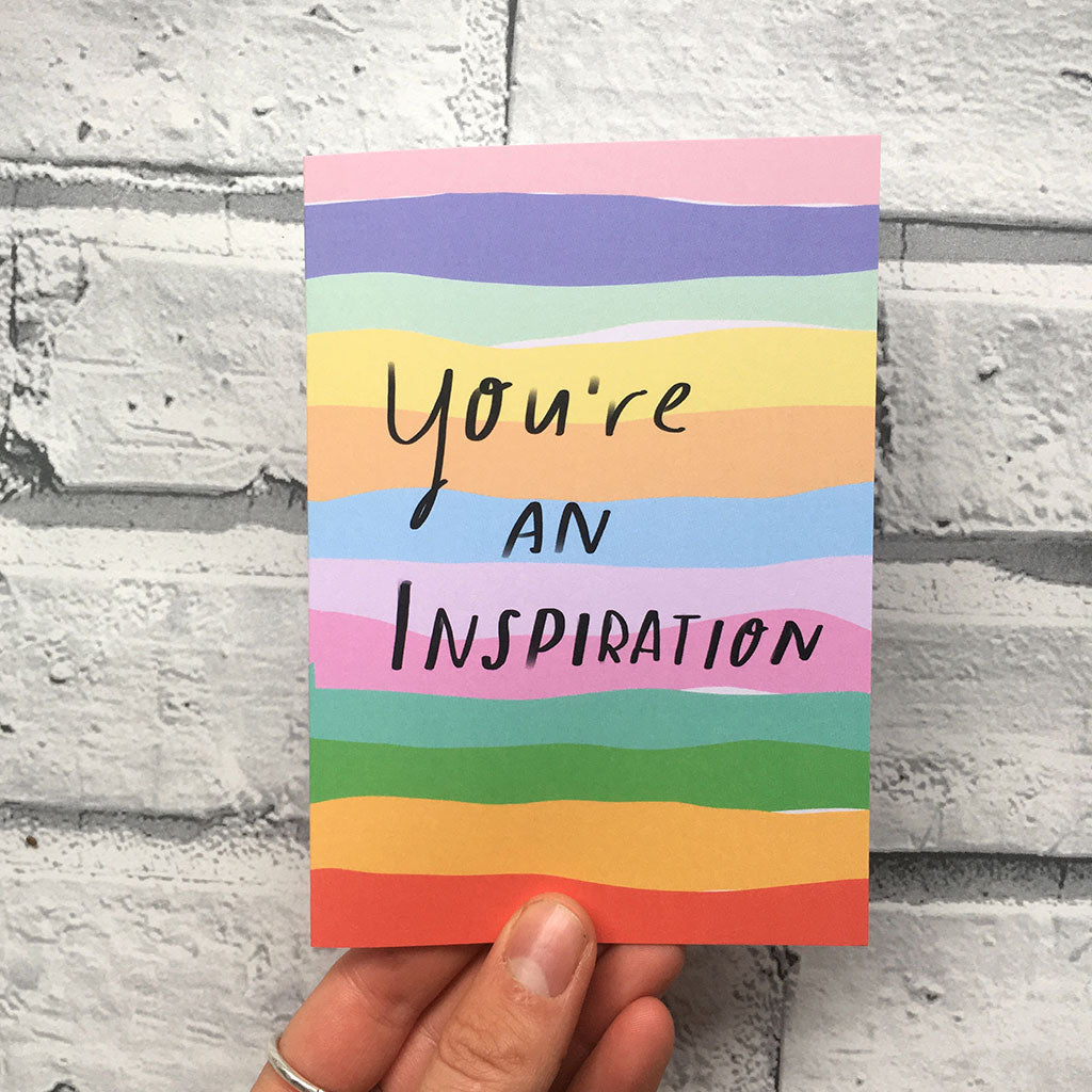 You're an inspiration card