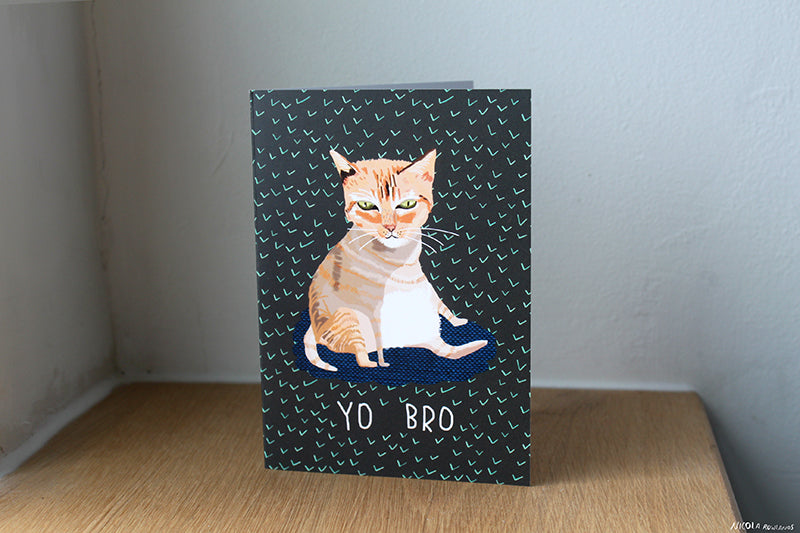 Yo Bro card