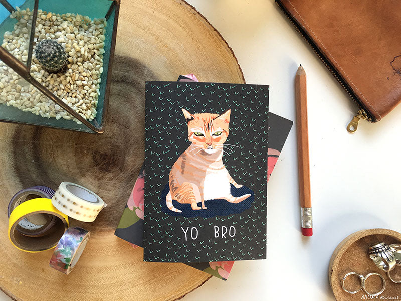Yo Bro card