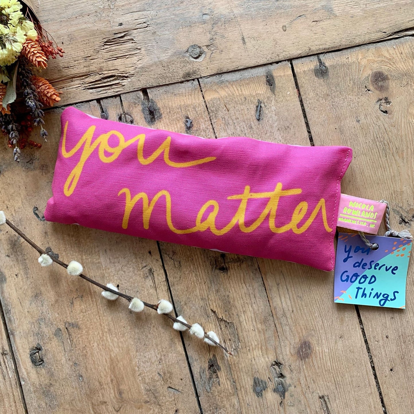 Handmade Lavender Bag: you matter
