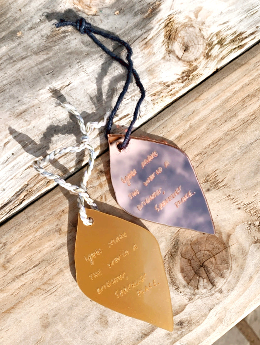 Feel good charm: You make the World a Sparklier Place