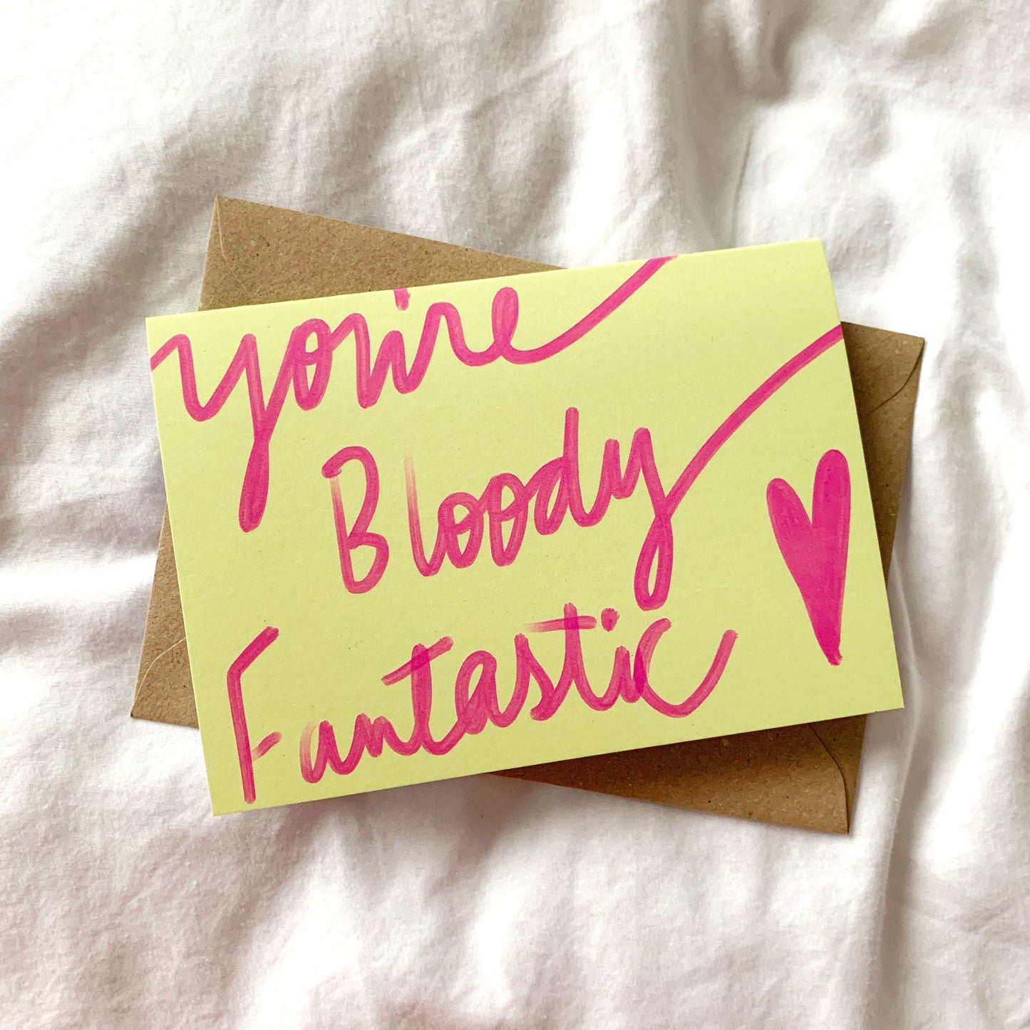 Bloody Fantastic card
