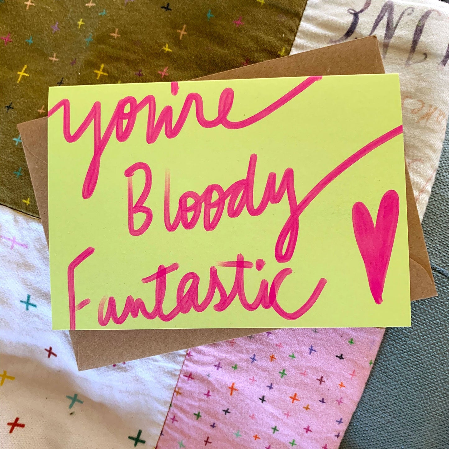 Bloody Fantastic card