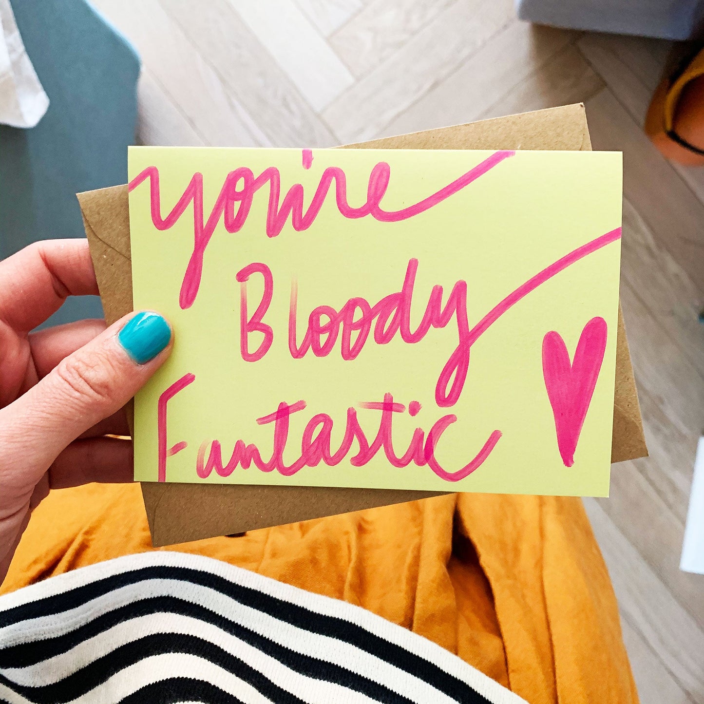Bloody Fantastic card