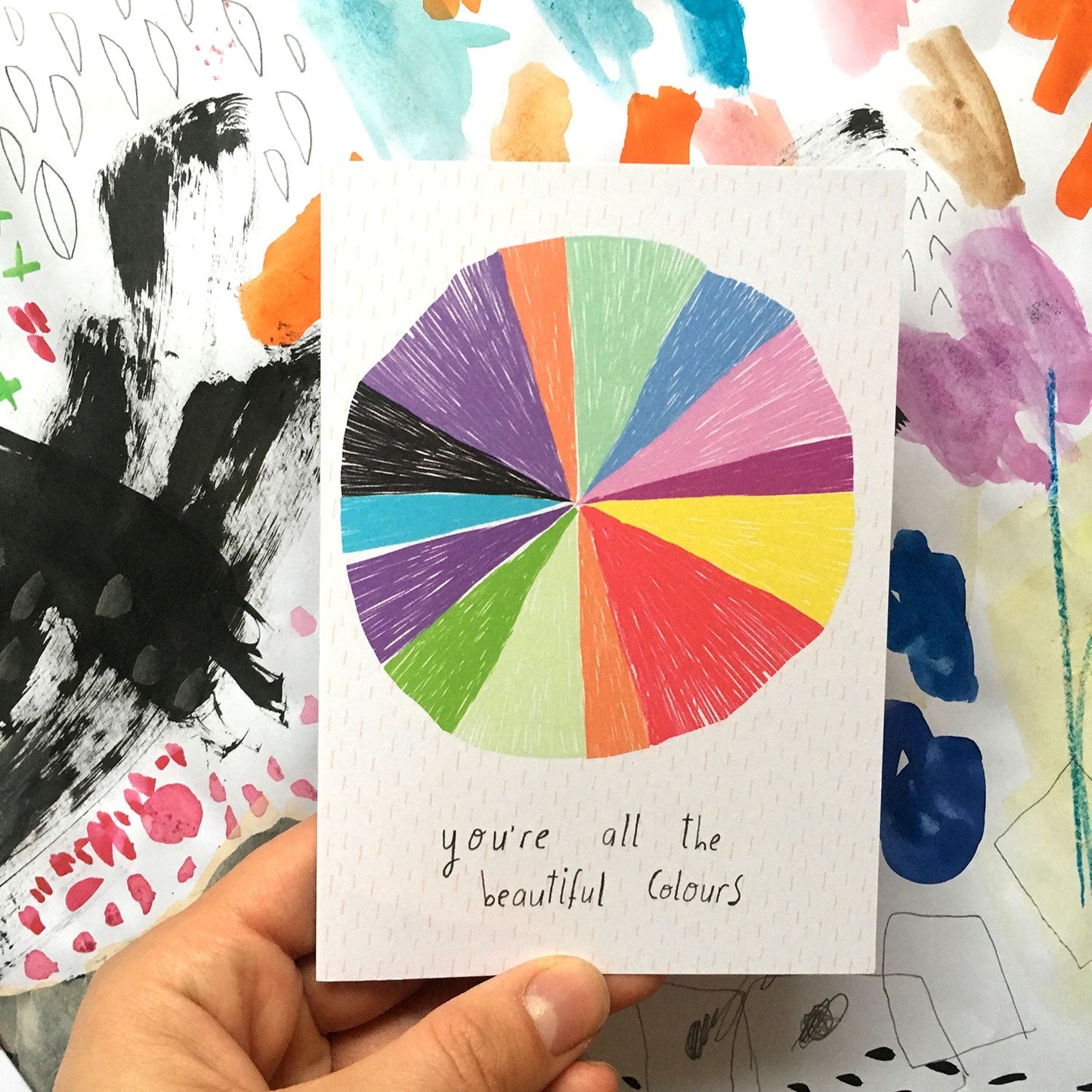 You're all the Beautiful Colours Card
