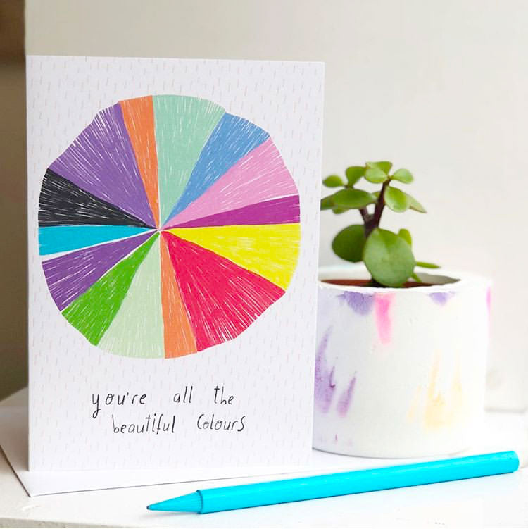 You're all the Beautiful Colours Card