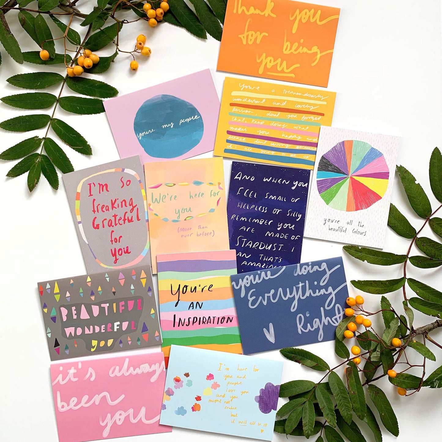 Doing everything right card