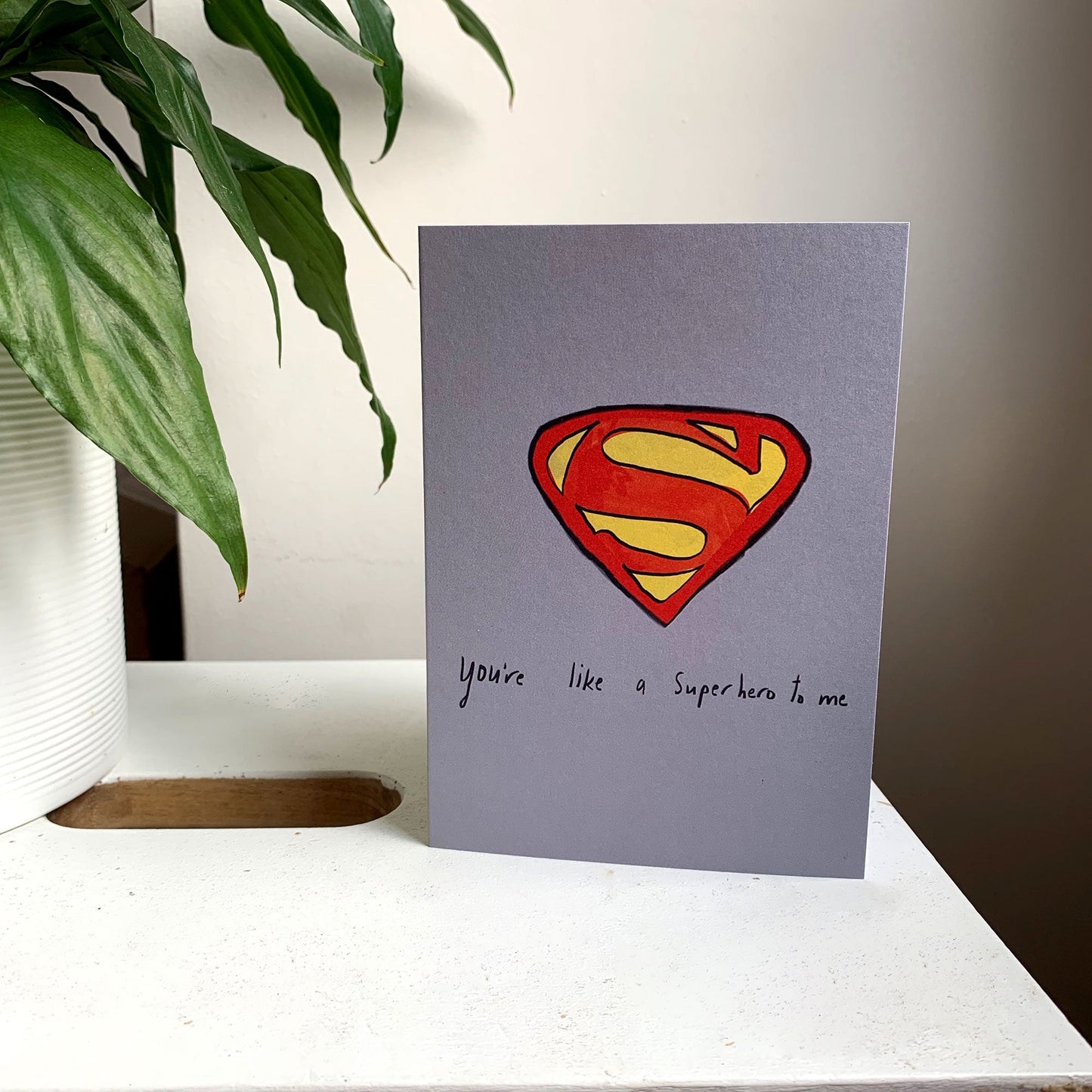 Superhero card