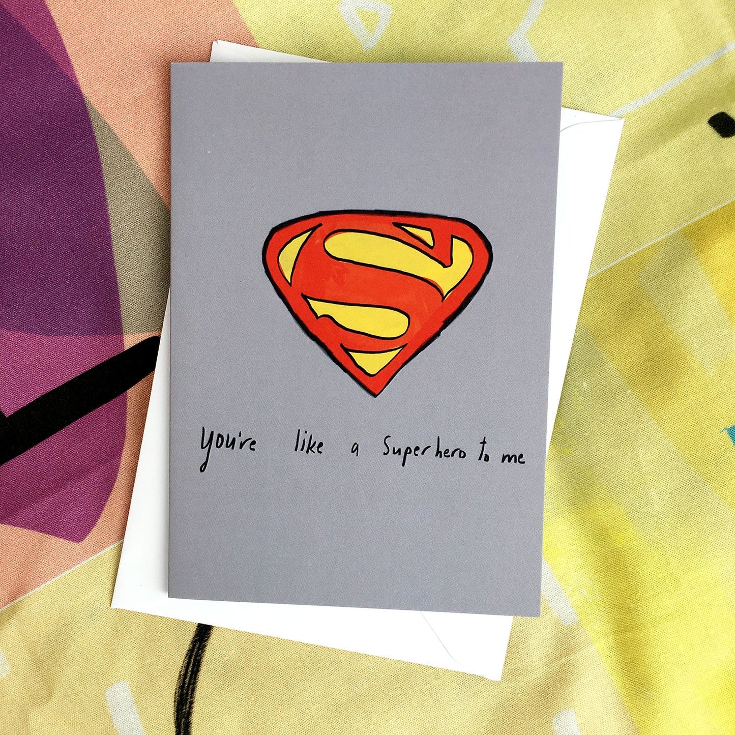 Superhero card