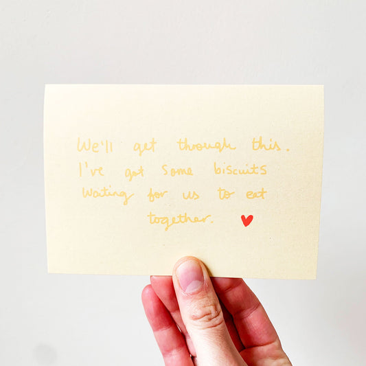 Biscuits card