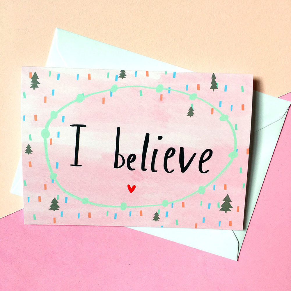 I believe card