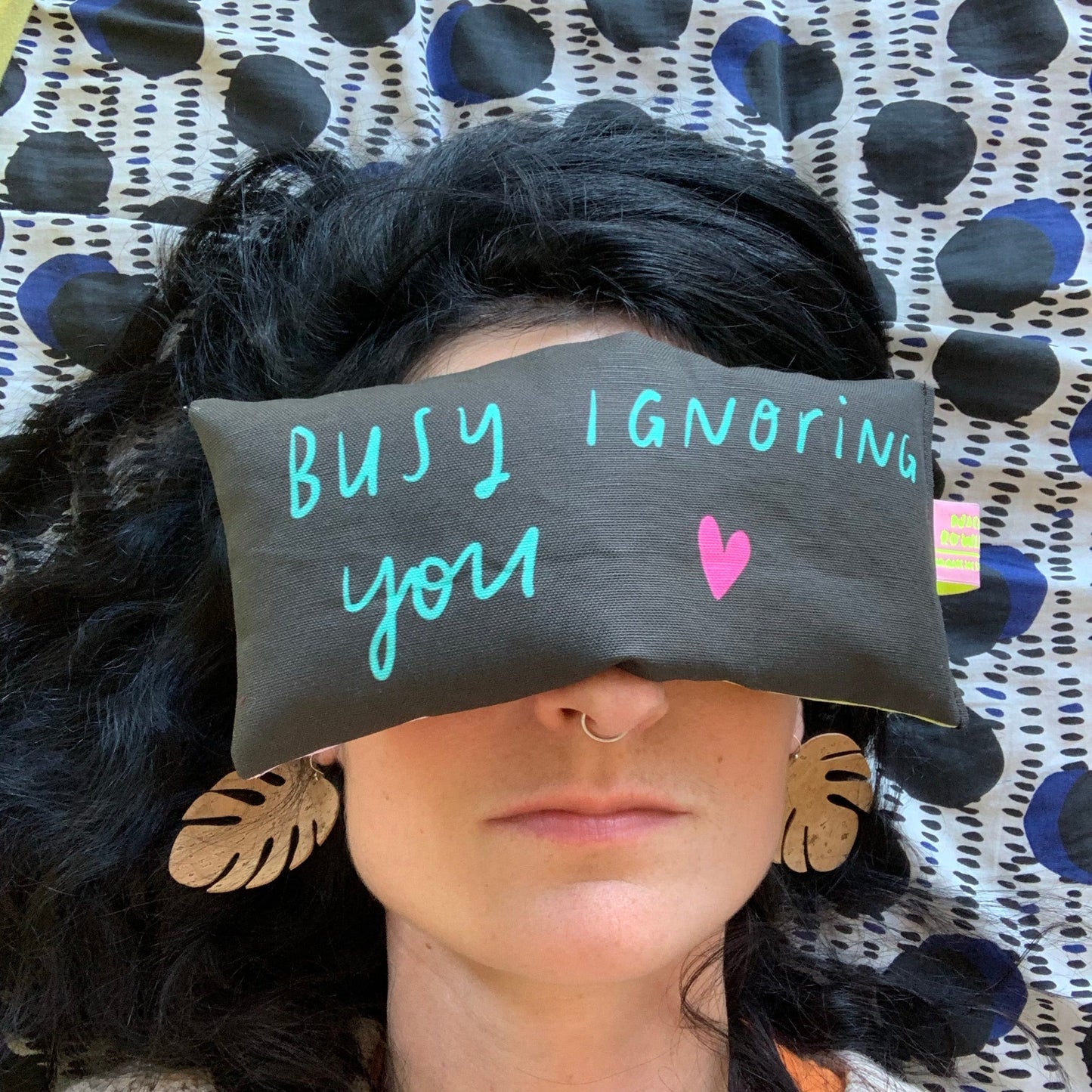 Handmade Lavender Bag: PLOTTING REVENGE