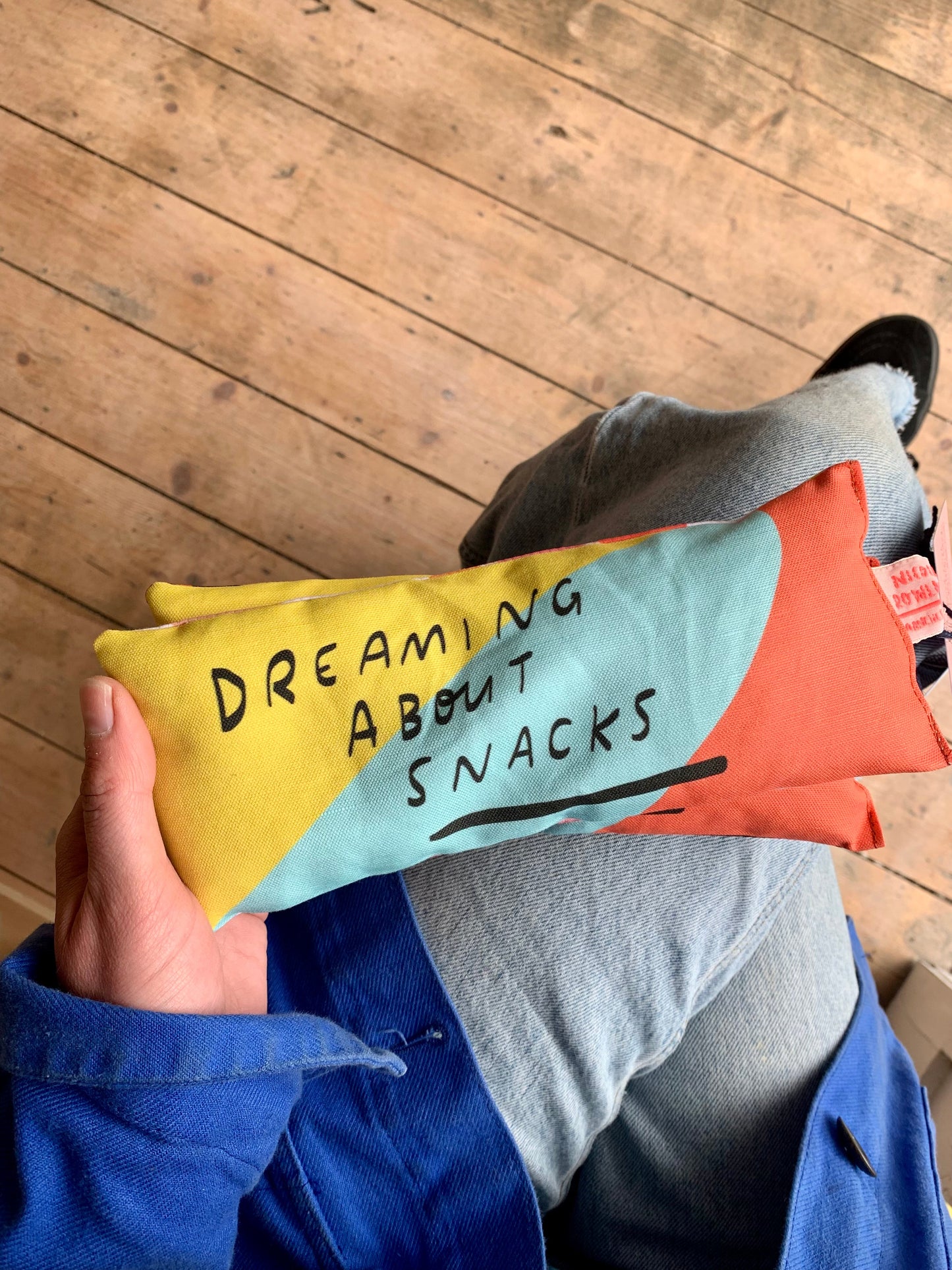 Handmade Lavender Bag: dreaming about snacks