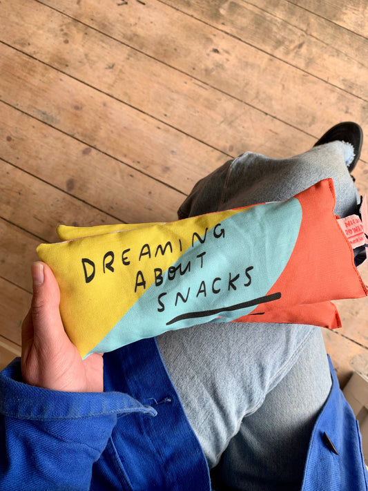 Handmade Lavender Bag: dreaming about snacks